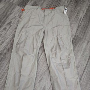 Gap XL 38x32 Men's Relaxed Fit Khaki Beige Outdoor Hiking Fishing Pants RN34023